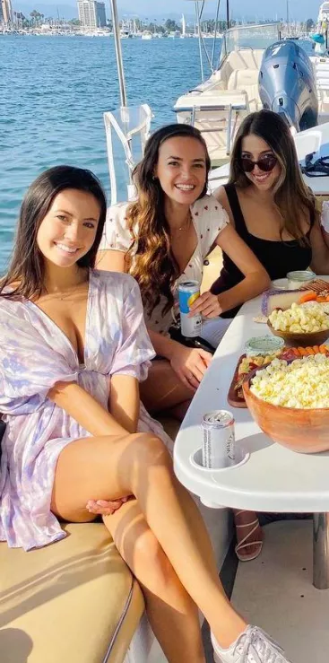 Girls onboard