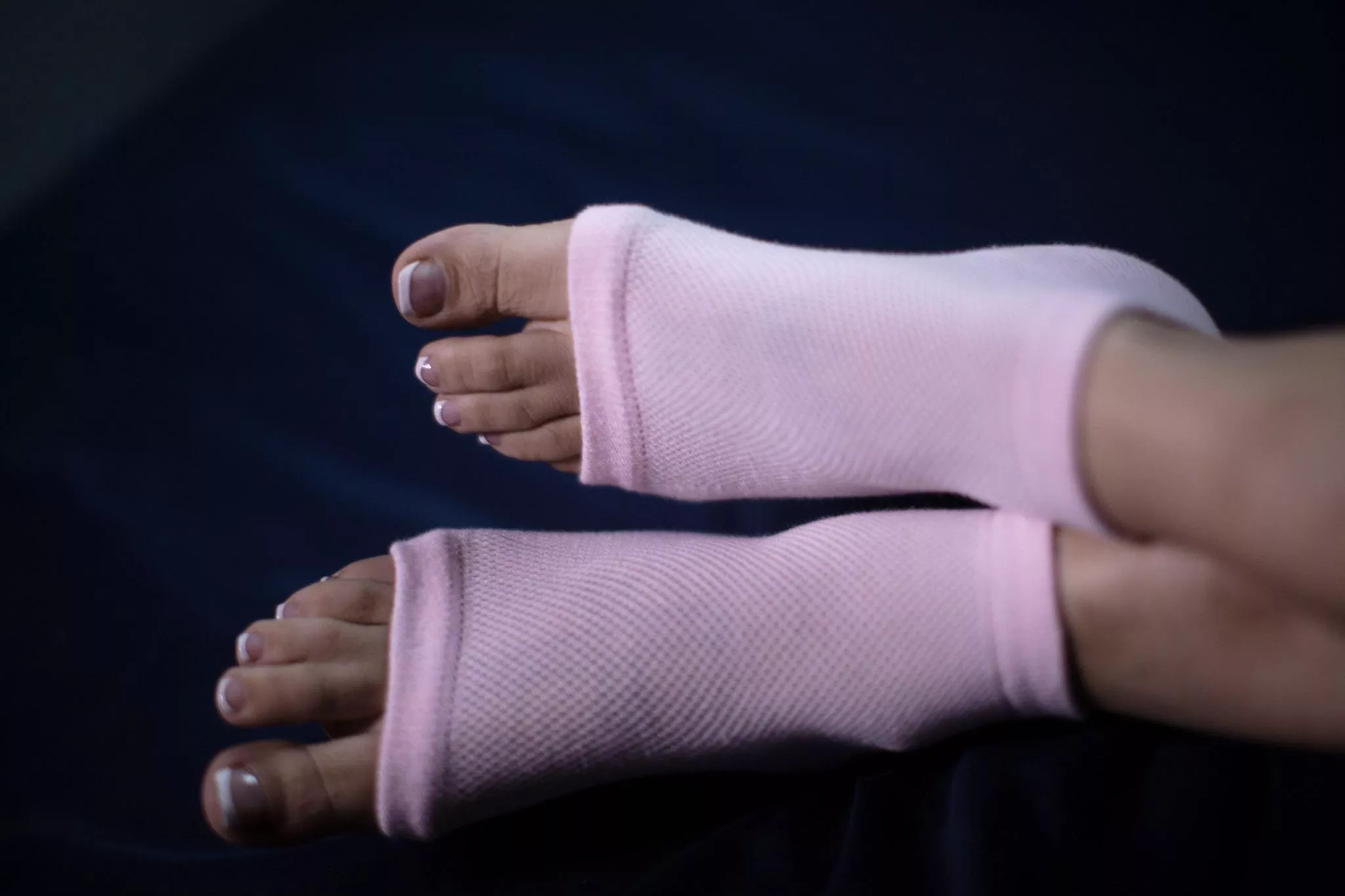 Girly and sneaky…. She likes teasing…