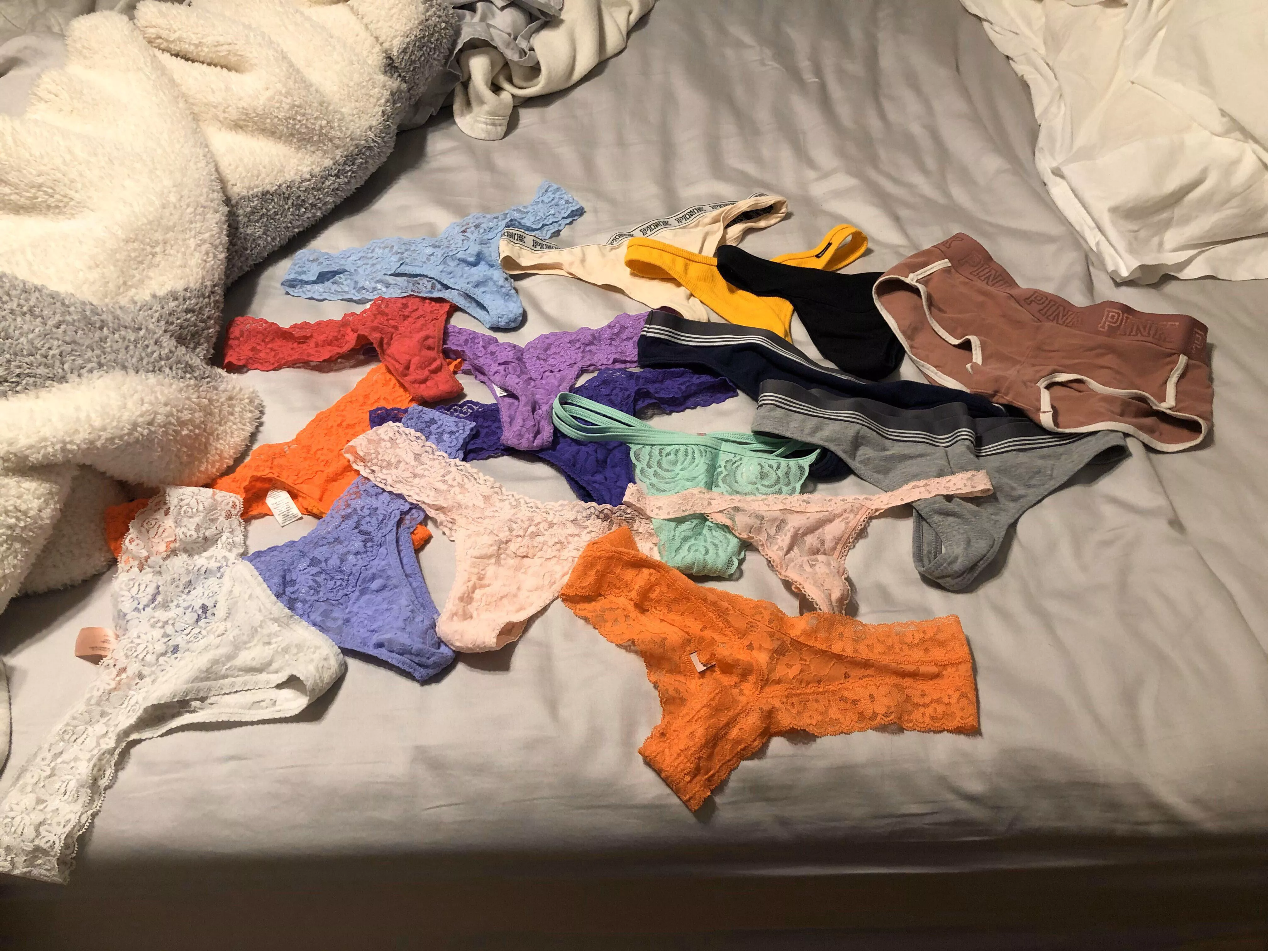 Giving away my sluts panties. Hmu if you are interested! Serious ppl only please! Giving away my sluts panties. Hmu if you are interested! Serious ppl only please!