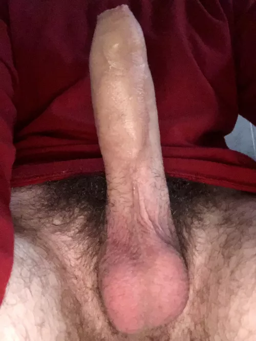 Glistening dad cock