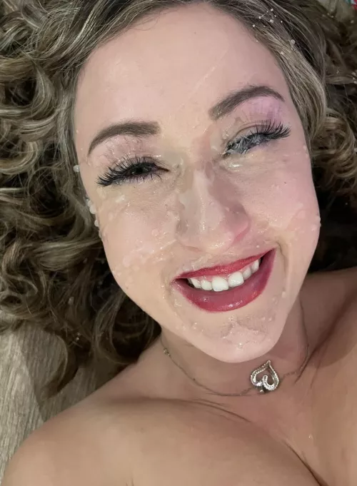 Glued my eye shut lol