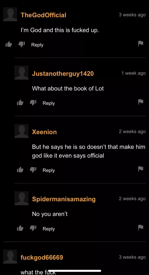 God has had enough