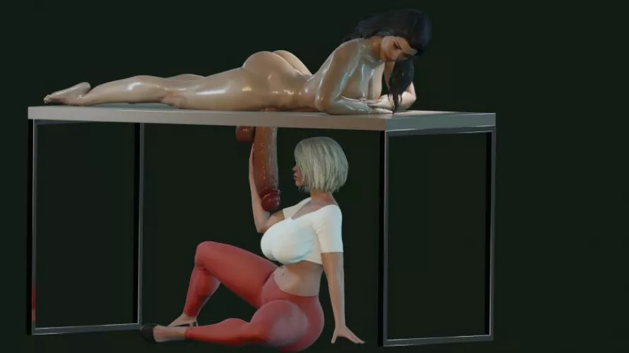 God I wish I was on top of the table with you under it