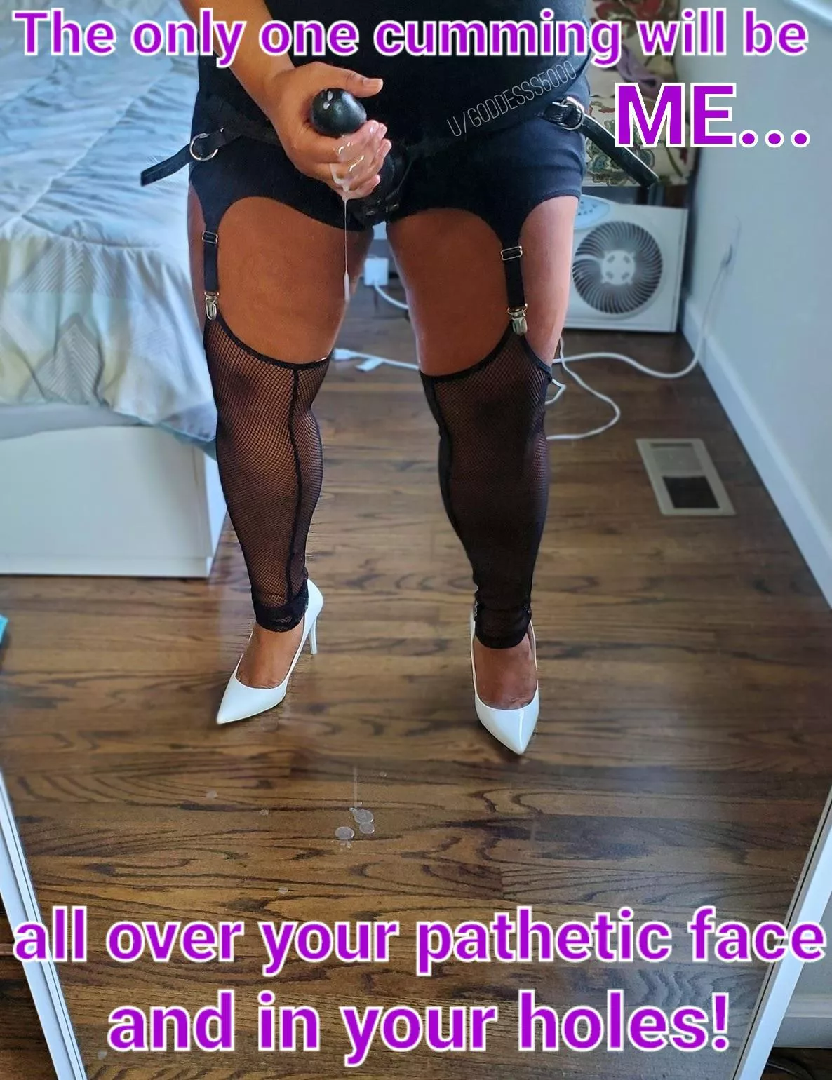 Goddess loves covering Her subs in cum! 💦 Goddess loves covering Her subs in cum! 💦