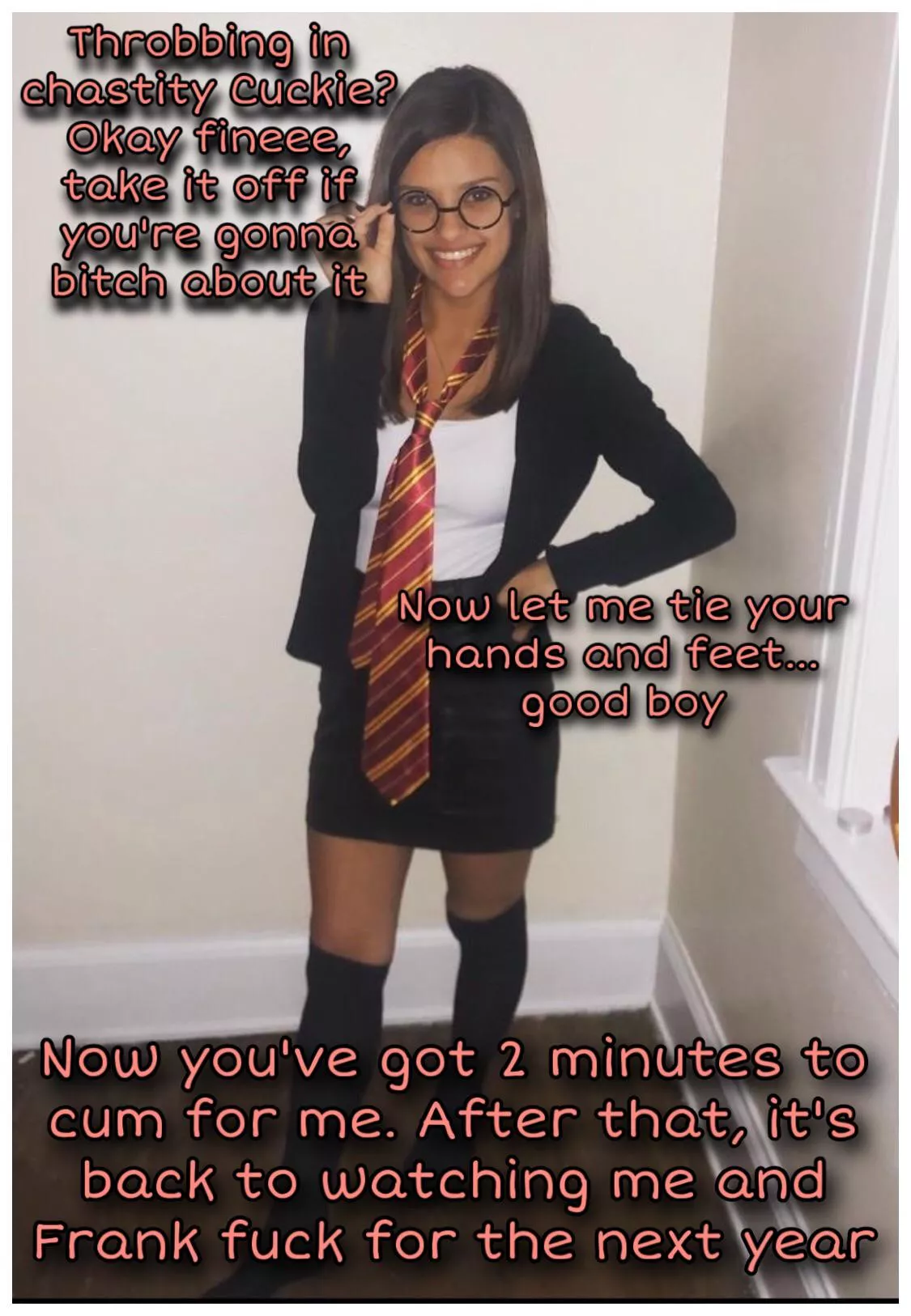 Goddess Willing to Caption Pics of Your Crush/Wife 💗 #1 (My DMs are open if you’d like yours captioned boys 😉)