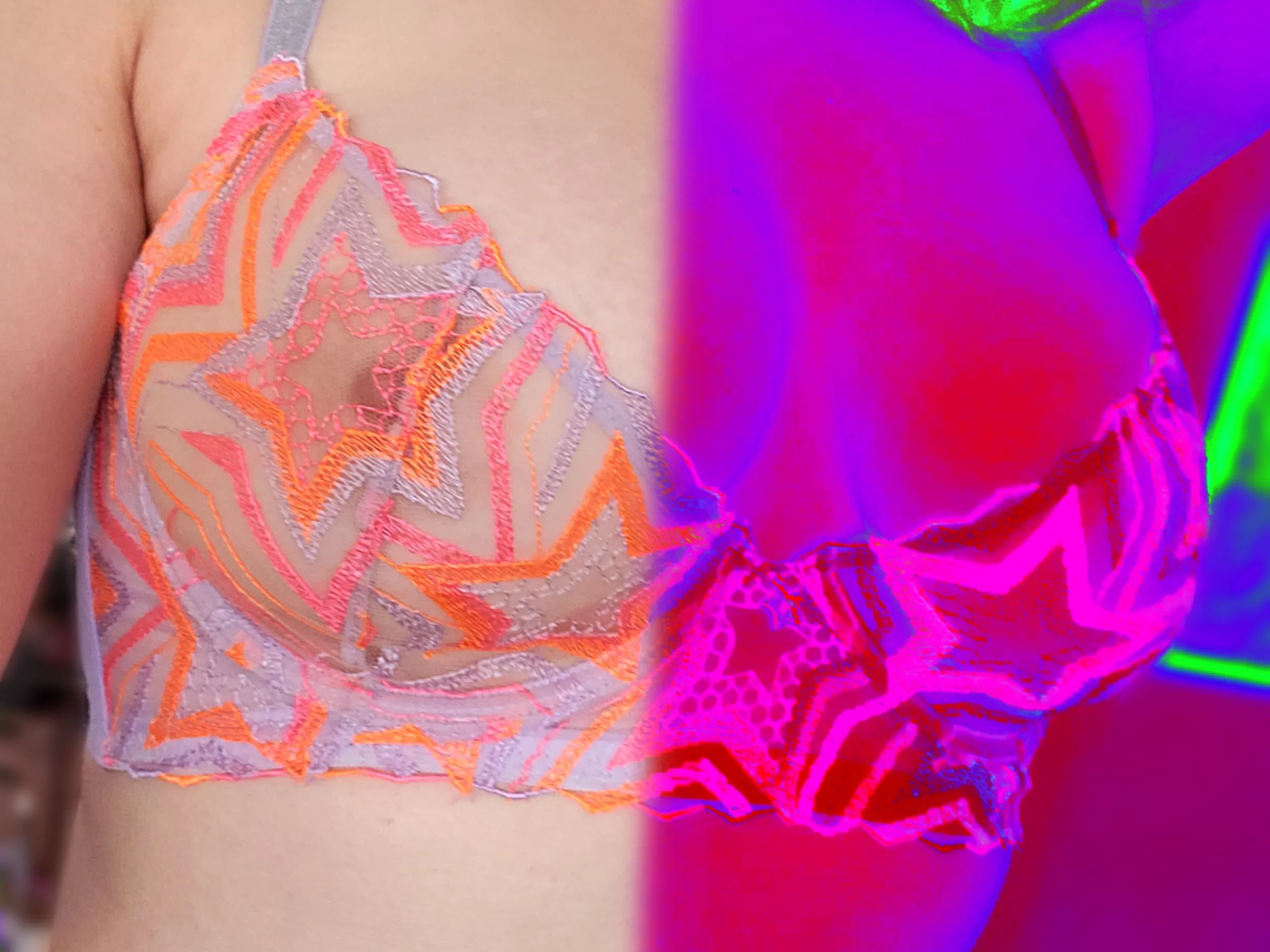 Going Gamma. (Fenty bra if anyone is curious!)