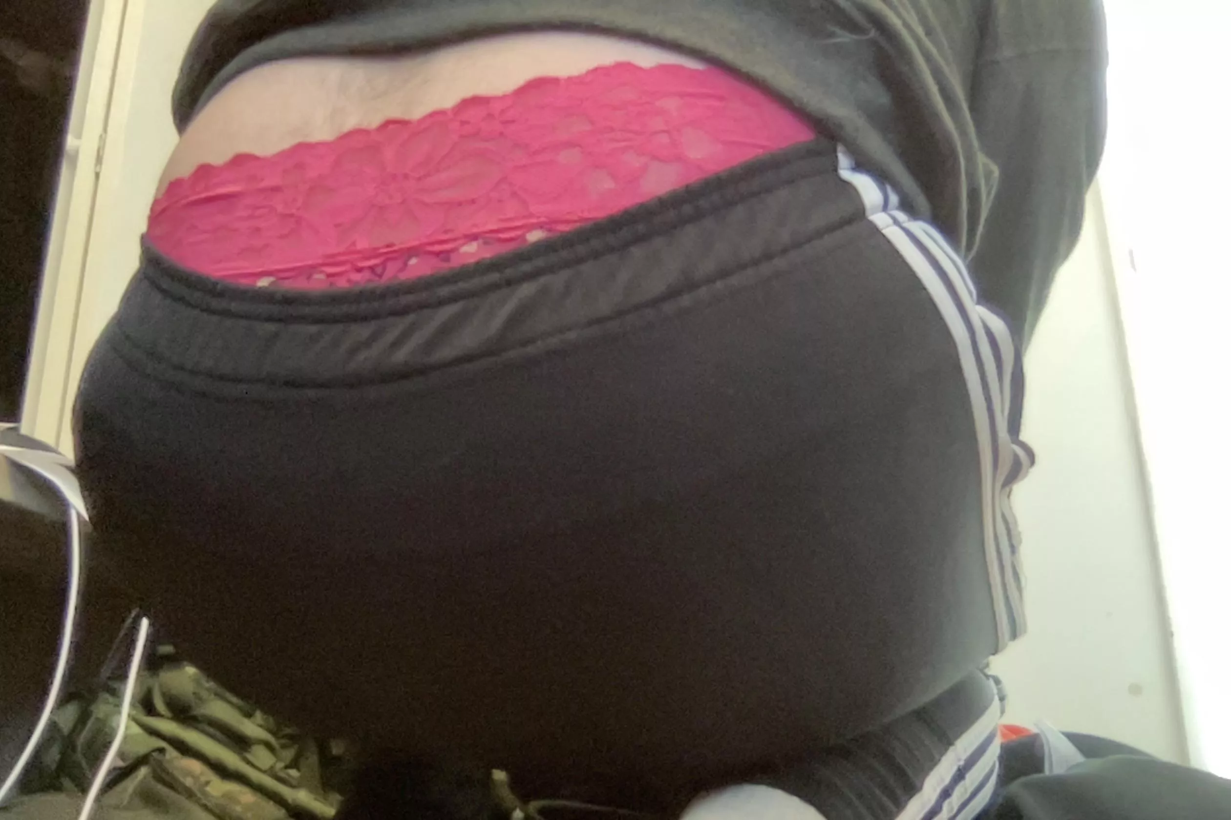 Going out in public like this. Hopefully someone notices 😈