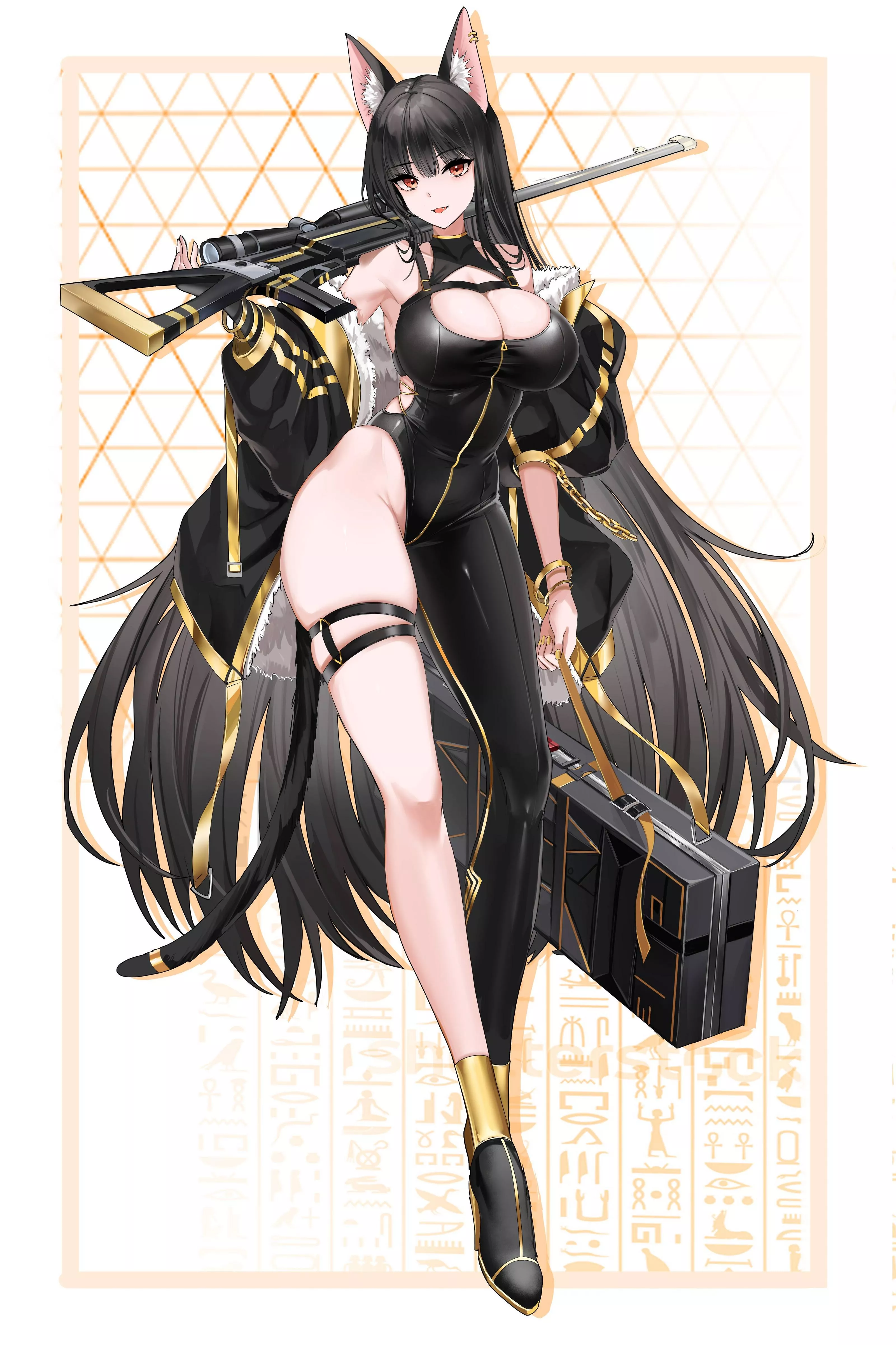 Golden Techwear by (lilly)[Original]