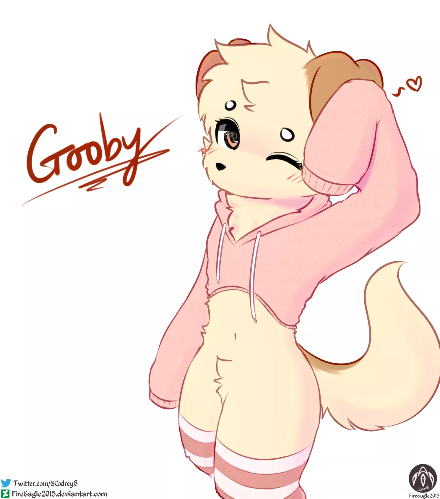 Goobie [Art gift for a friend on Twitter] (Art by me SCodreyS on Twitter)