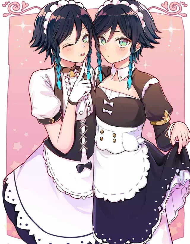 Good Bois wear maid uniforms