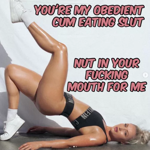 Good boys eat cum
