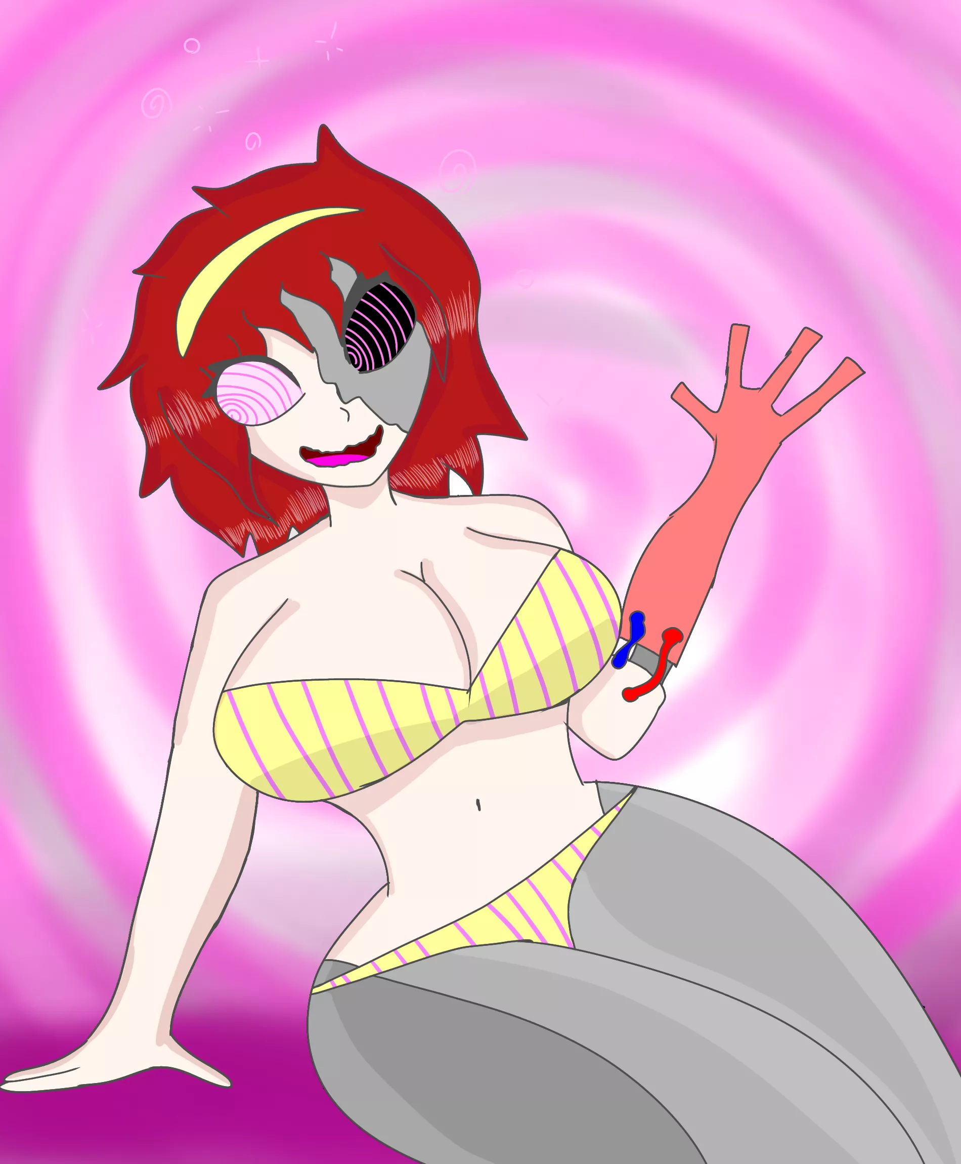 Good girls wear what they're told to wear. (My OC, art by TheFahuzGleaner)