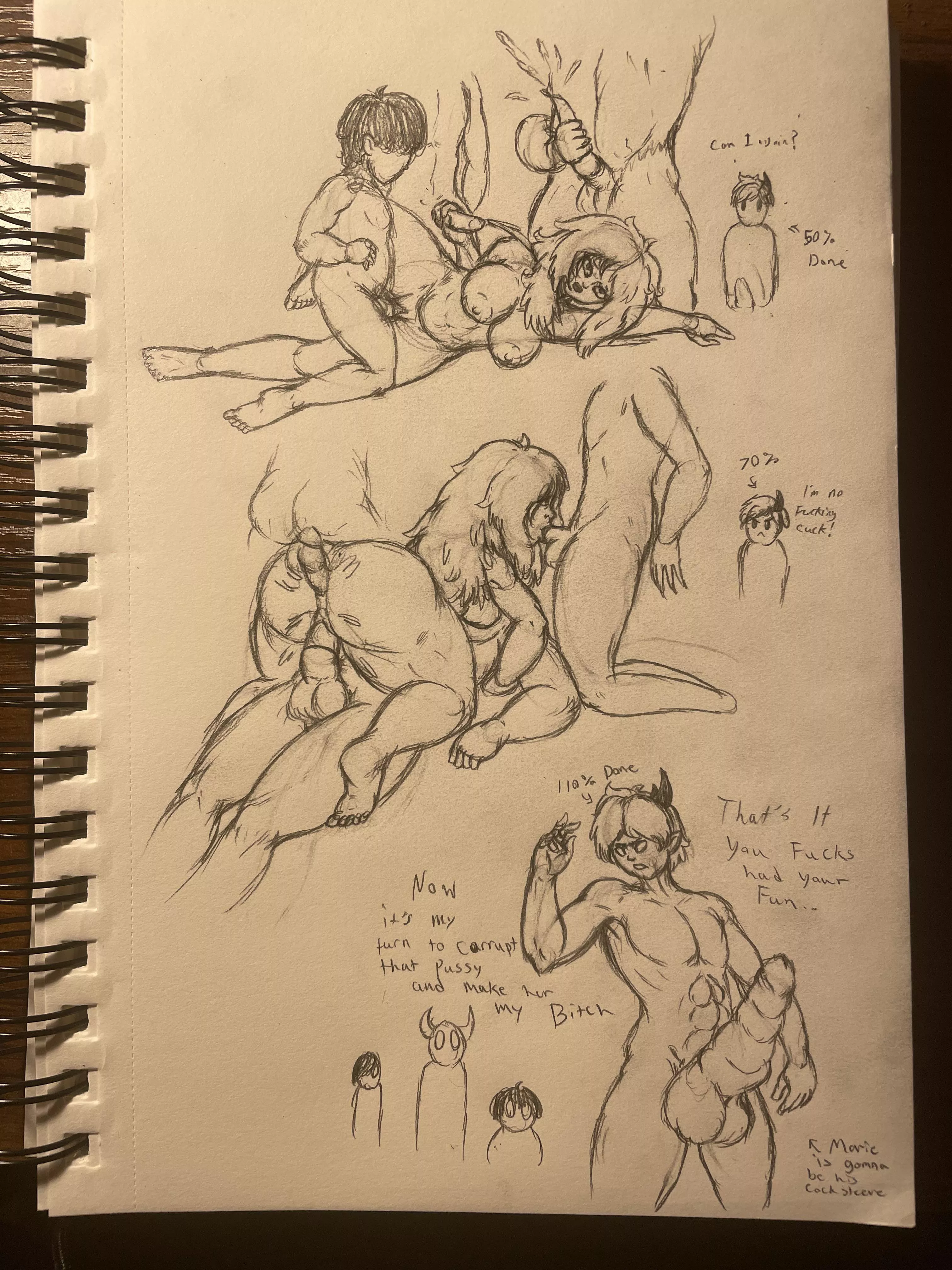 Good God Marie was getting pounded, but the “worse” has yet to cum. (OC) Good God Marie was getting pounded, but the “worse” has yet to cum. (OC)