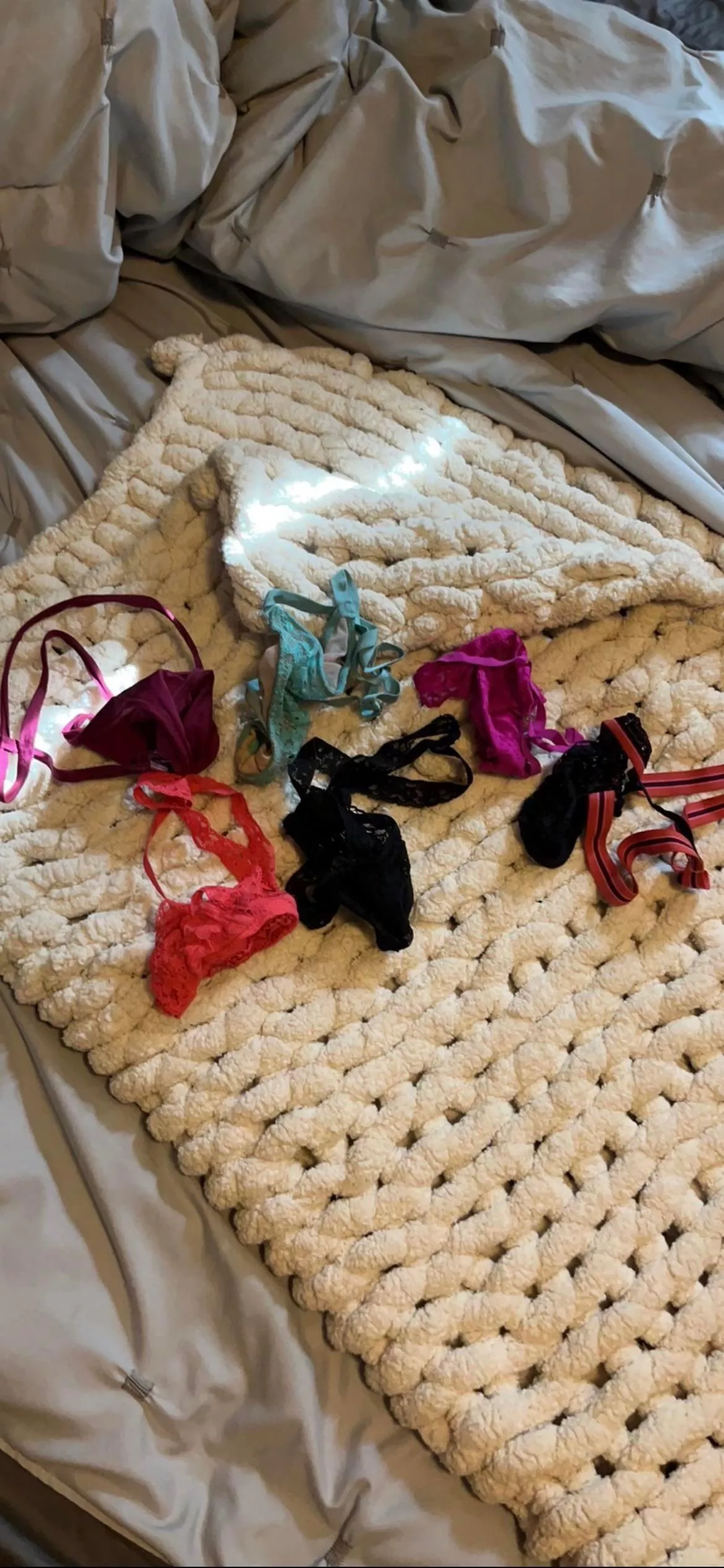 Good haul from the wife. Check my profile if you want to trade live pics Good haul from the wife. Check my profile if you want to trade live pics