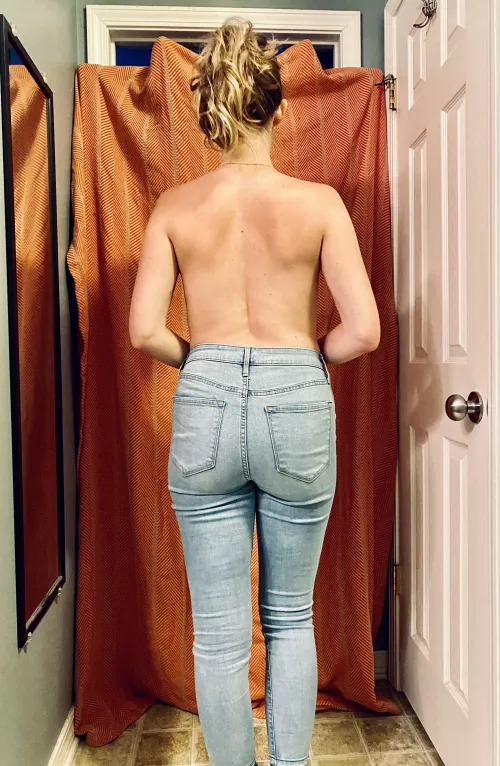 Good jeans. [f]