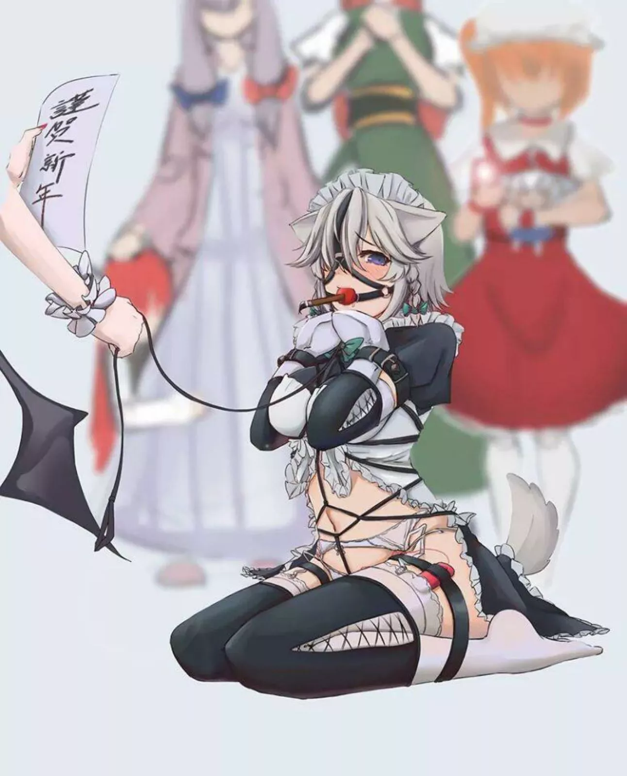 Good kitty... (Would you ever commission a personalized story like this?)