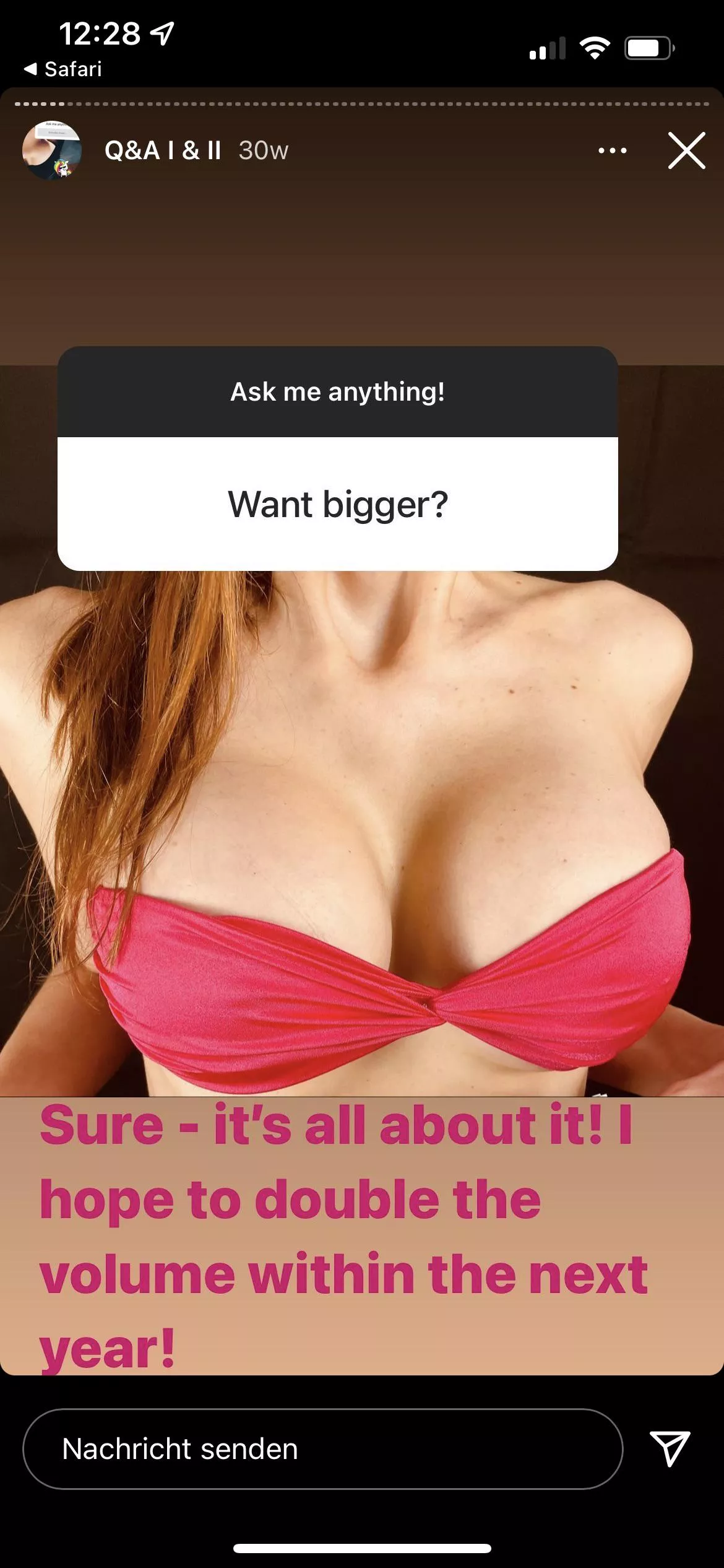 Good mentality! Good mentality!