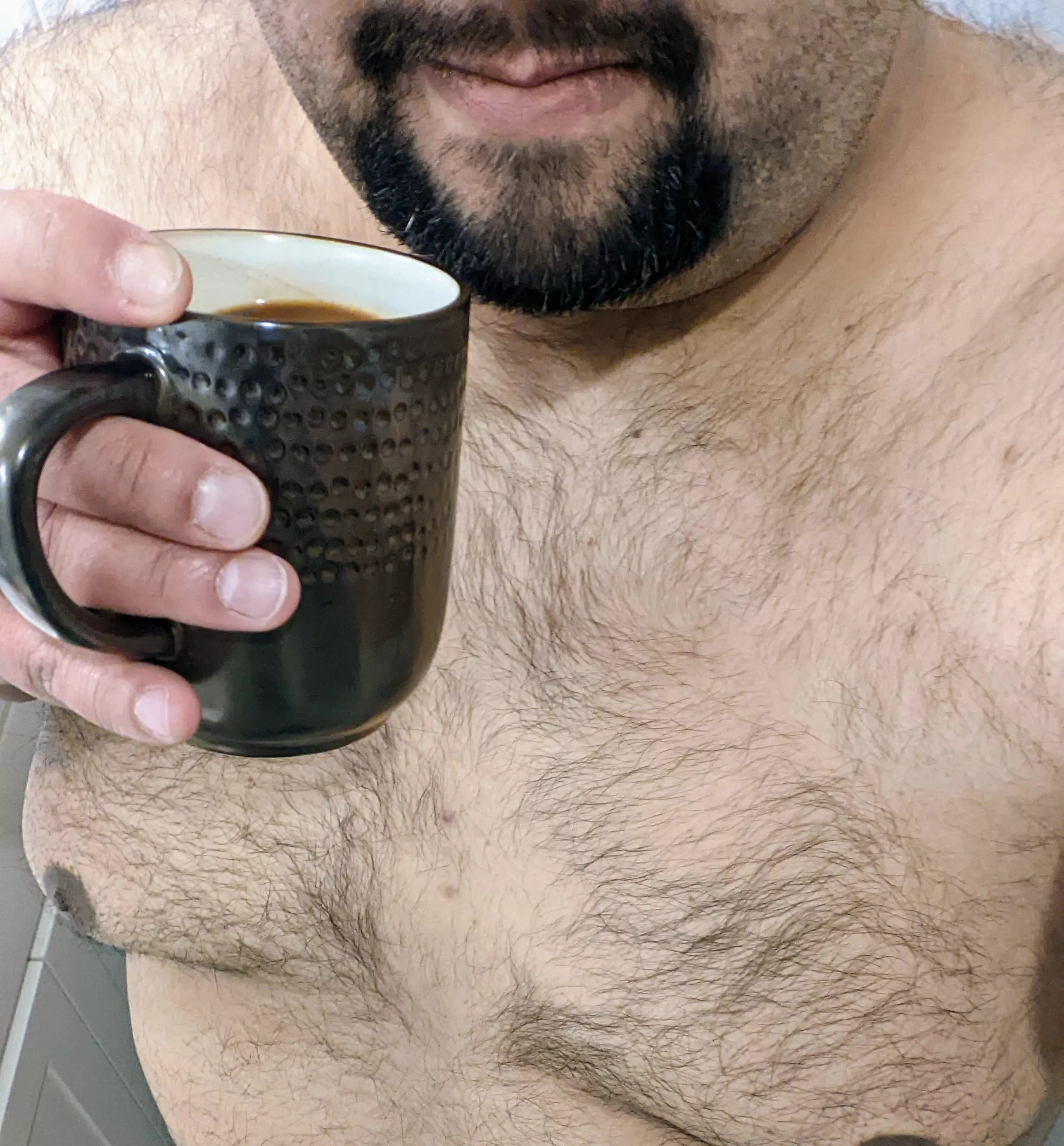 Good morning, coffee is ready! Care to join me in my office for a cup? 🙂