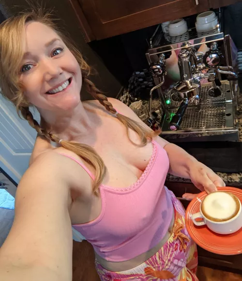 Good morning ❤ Do you like it creamy? [F48]