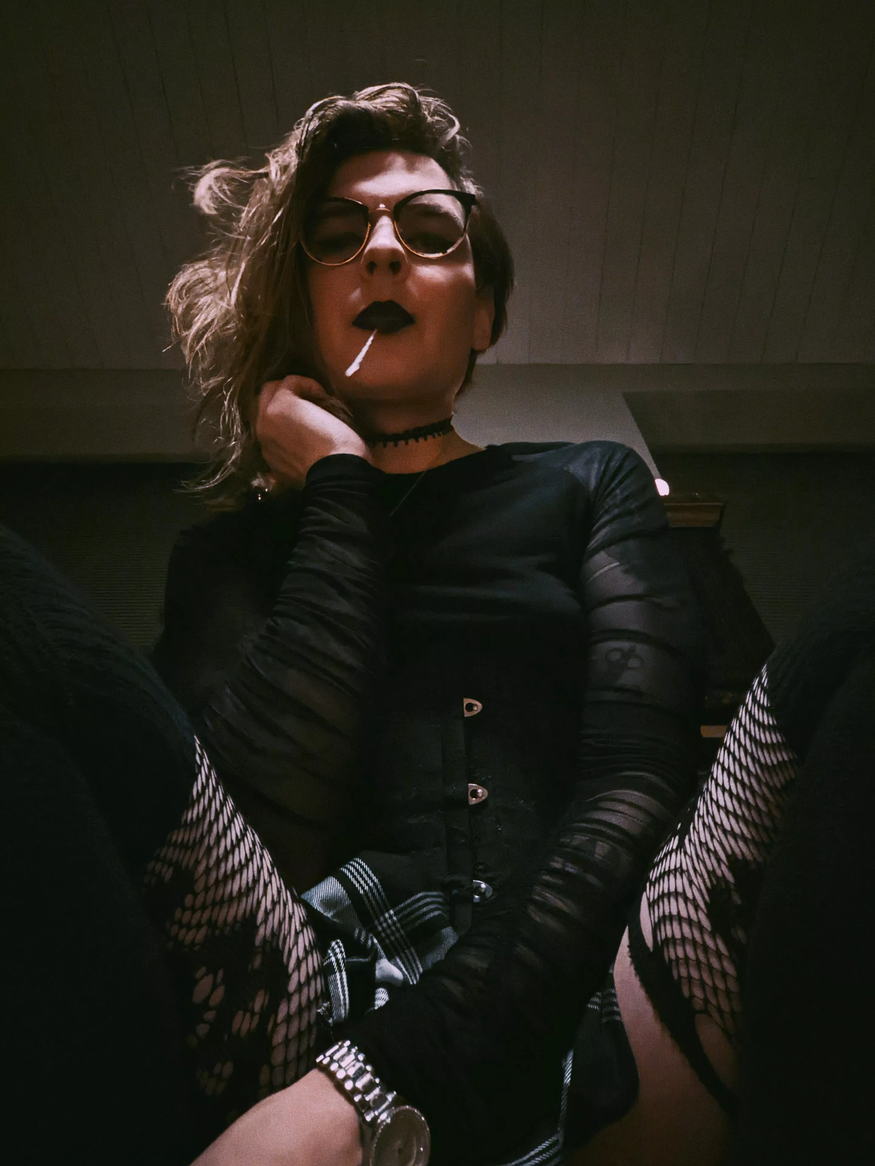 Good sluts beg for Mommy's spit