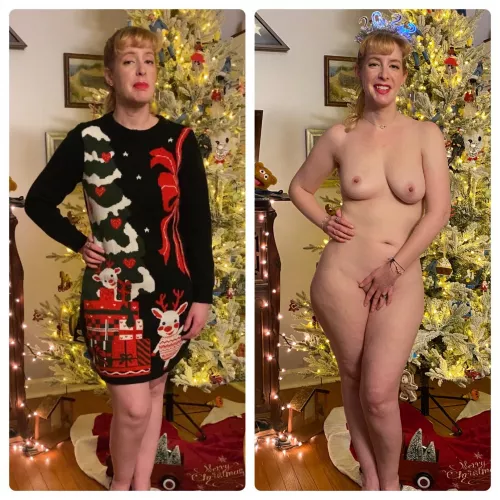 Goodbye Christmas and happy nude year!