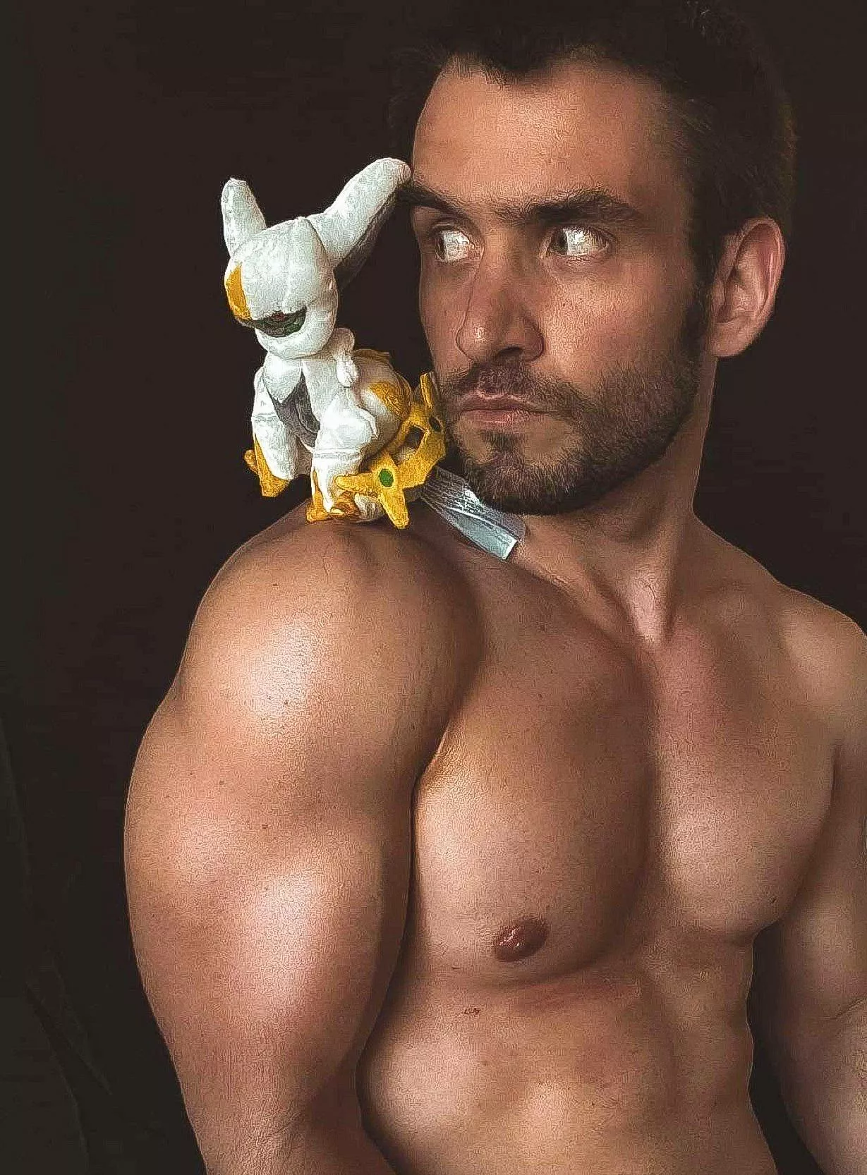 Got a little pokegod on my shoulder