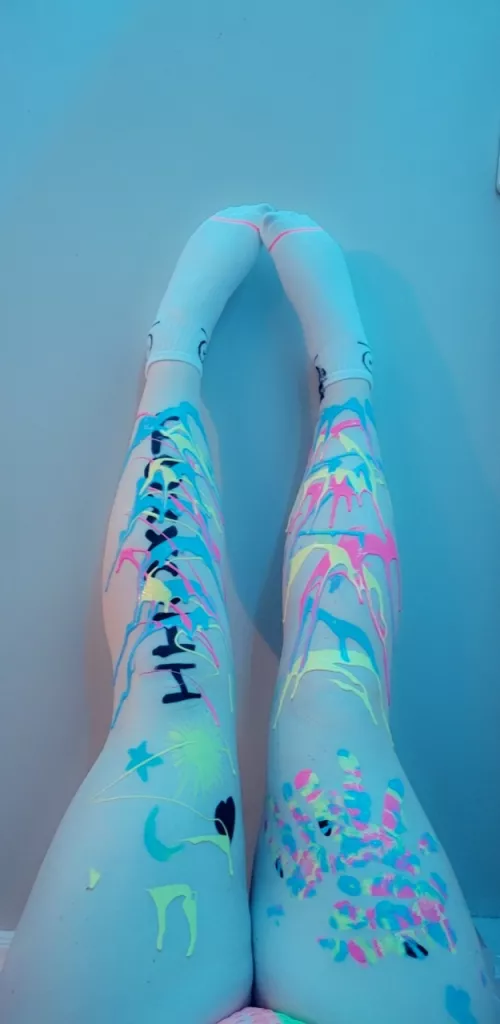 Got a mess to clean up 🎨🖌💙 [OC]