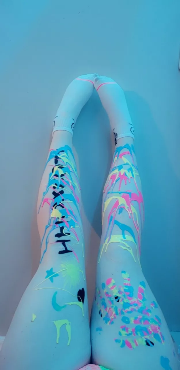 Got a mess to clean up 🎨🖌💙 [OC]