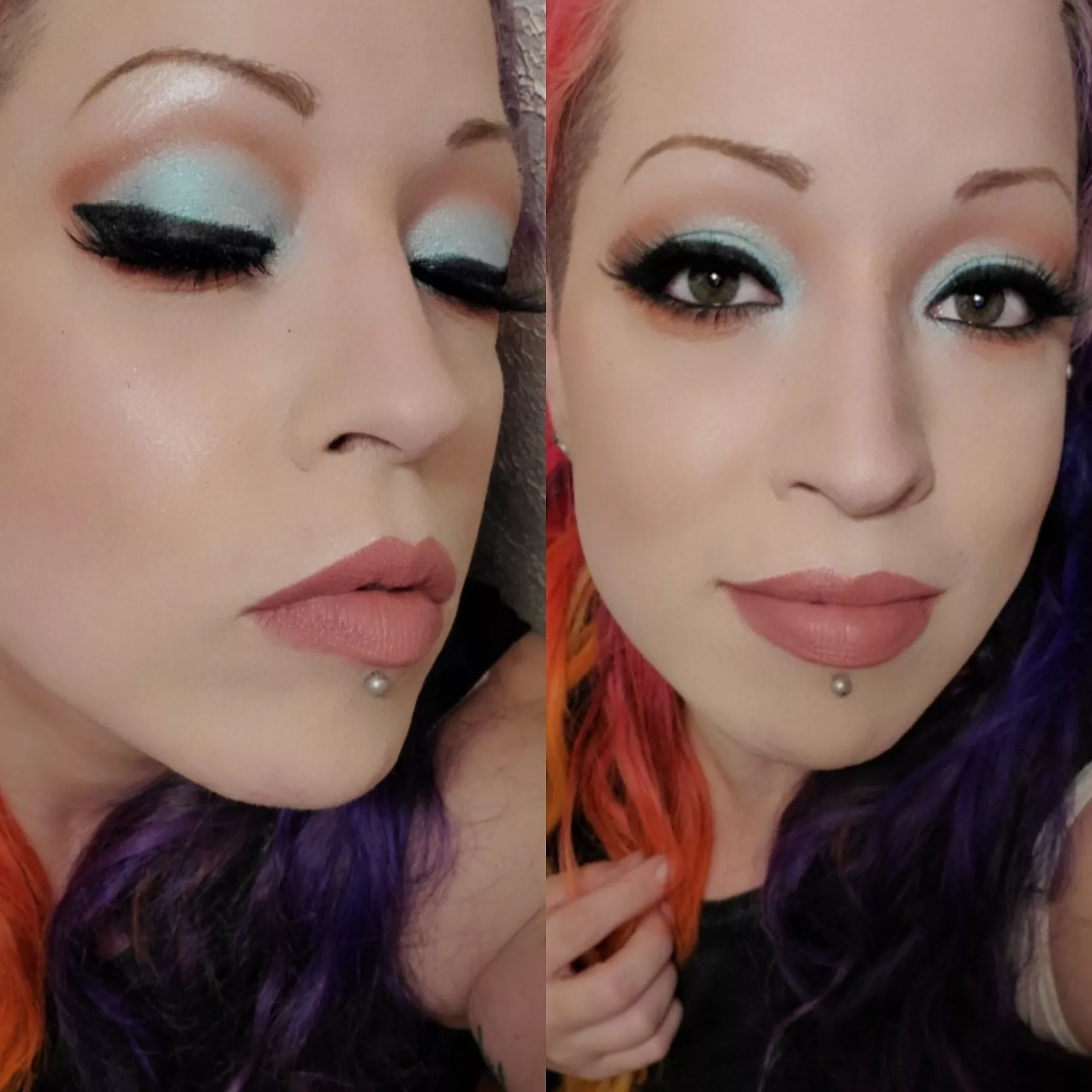 Got a new eye shadow palette in today and I couldn't wait to use it and share ?