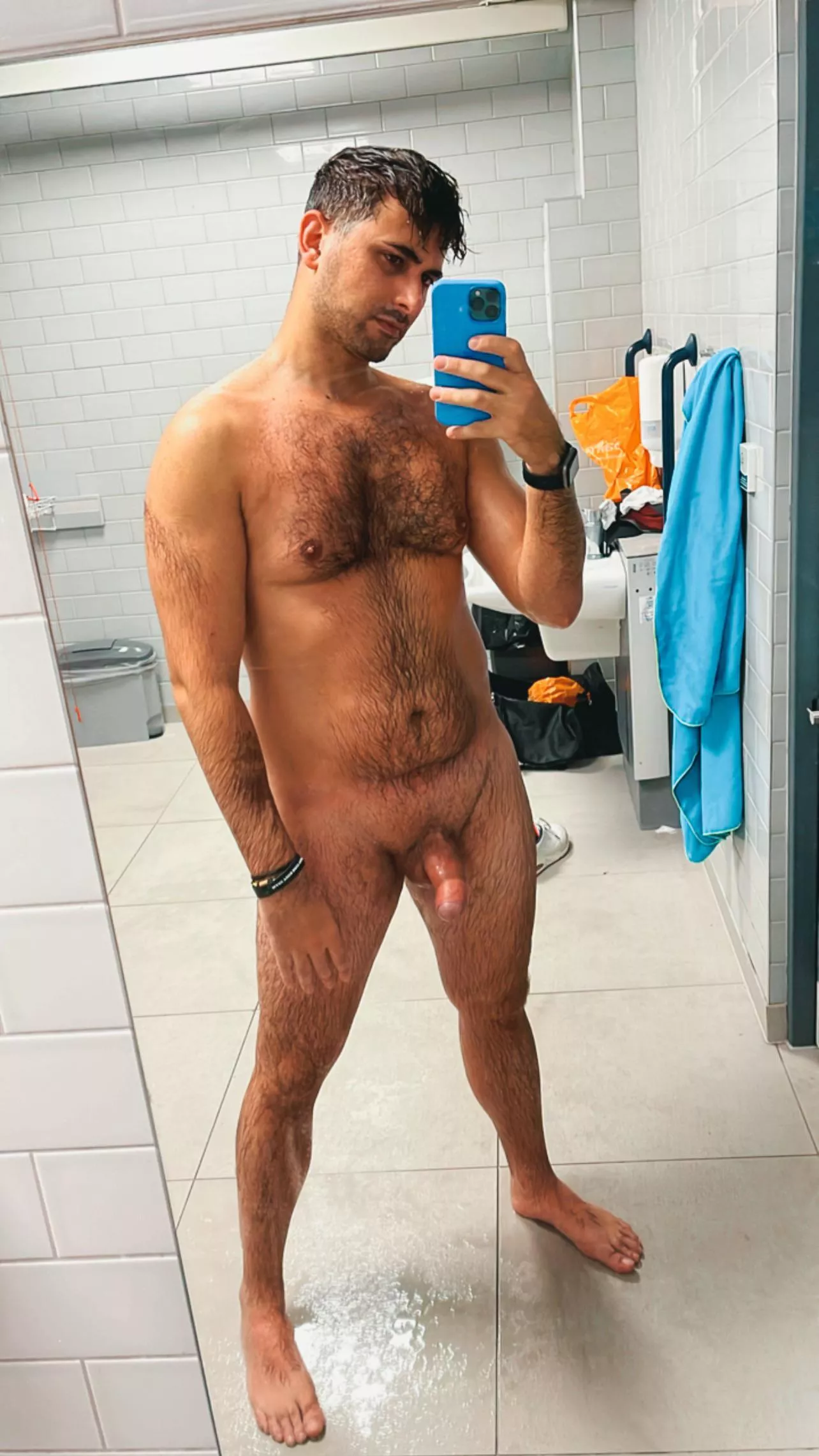 Got a semi after swimming