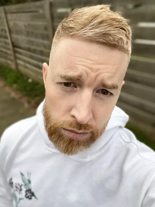 Got haircut/cleaned up for eventual bad date ๐ Got haircut/cleaned up for eventual bad date ๐