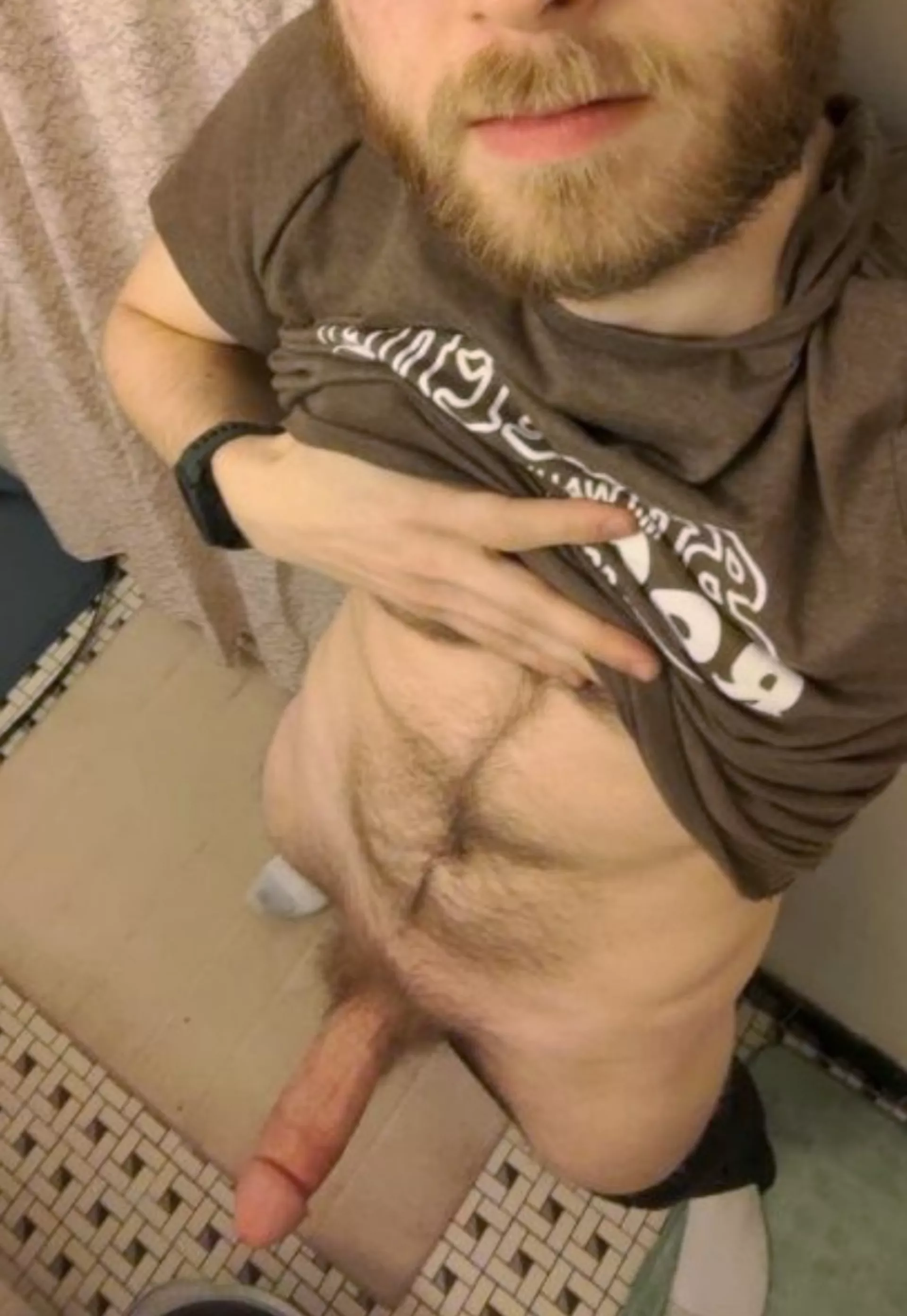 got horny in the bathroom