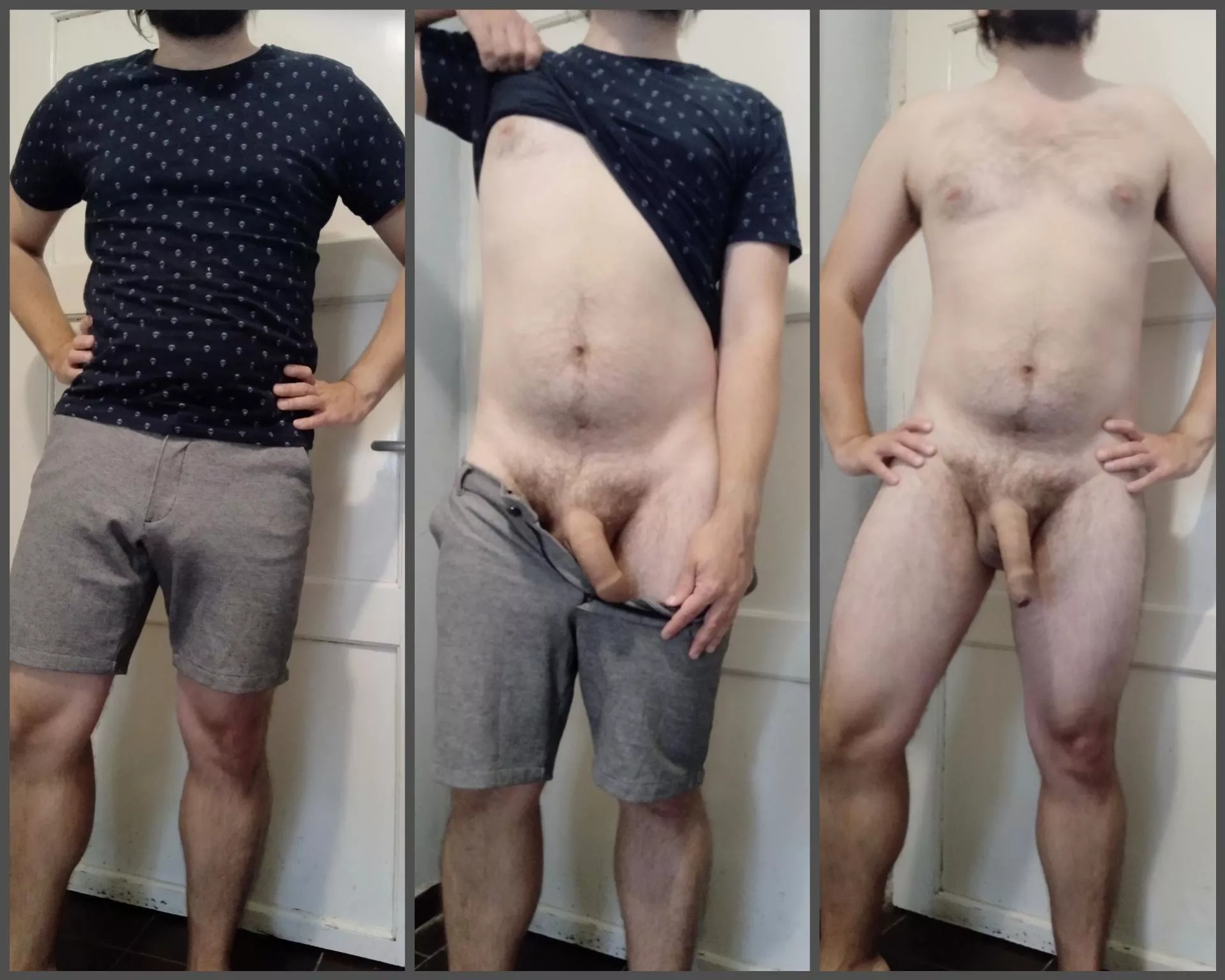 Got into the habit of going commando during the summer. Got into the habit of going commando during the summer.