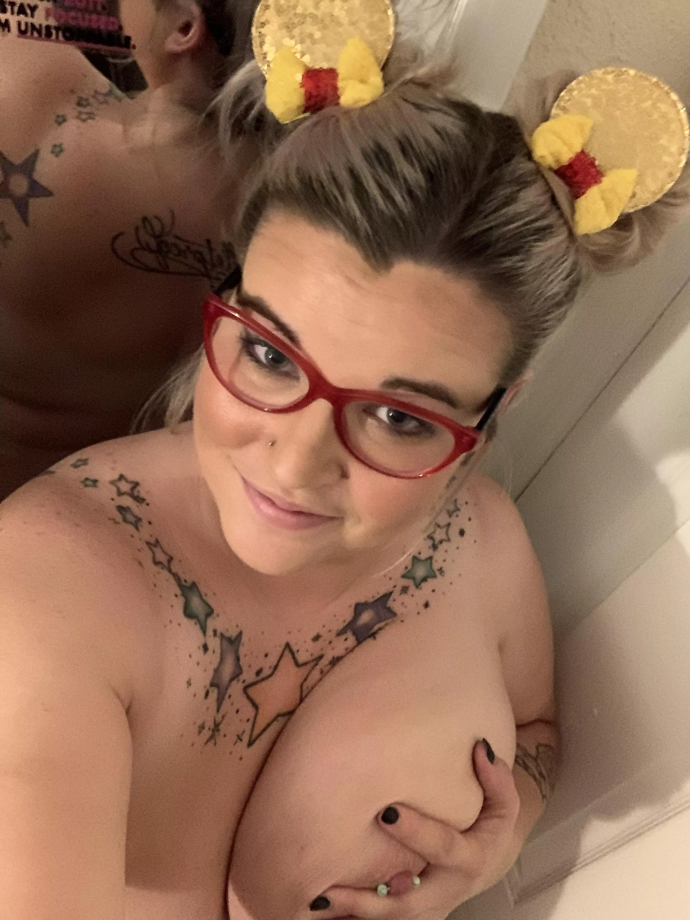 Got my ears, almost all set for my first trip to Disney! Any tips for my first trip?! Cum over and chat with me on my page :)