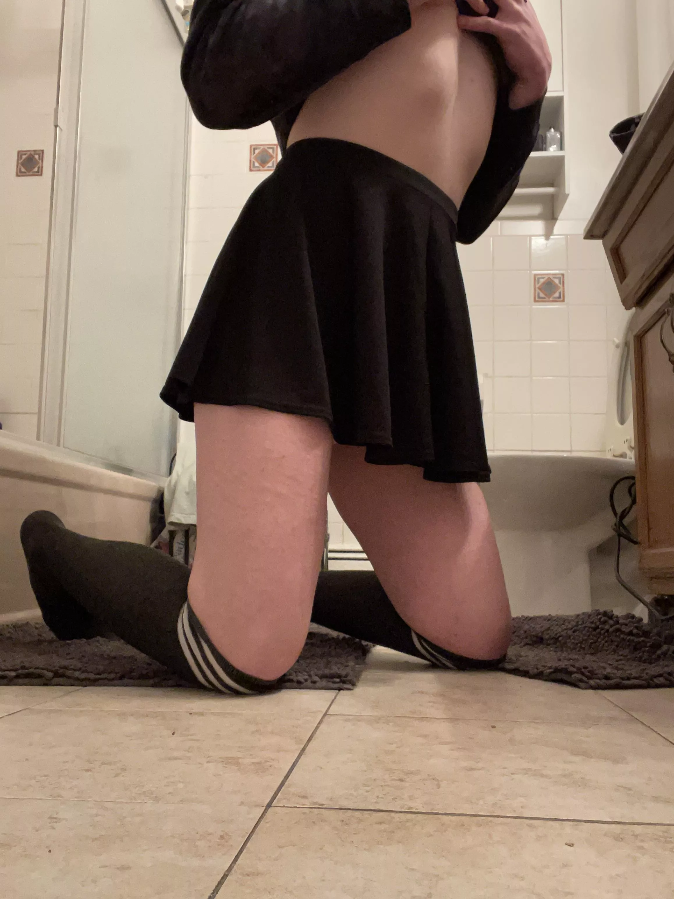 Got my first skirt today:)