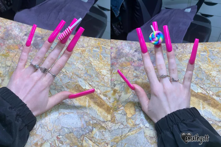 got my nails done today ?