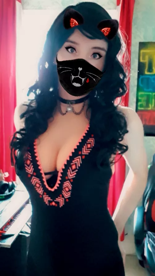 Got new clothes today! This is my swimsuit! <3