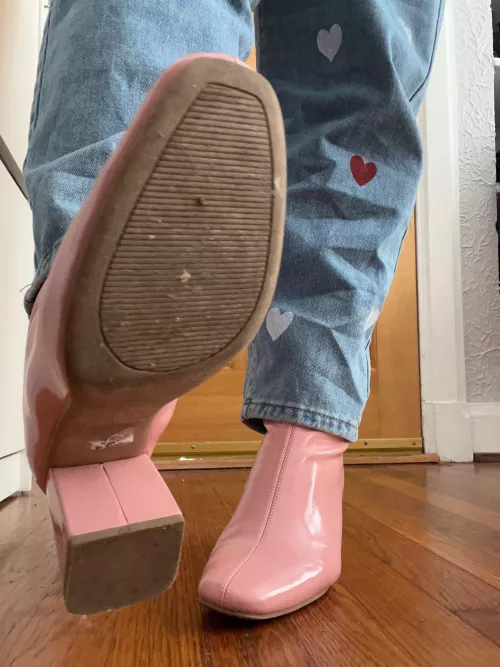 Got something under my soles there. Won’t you?