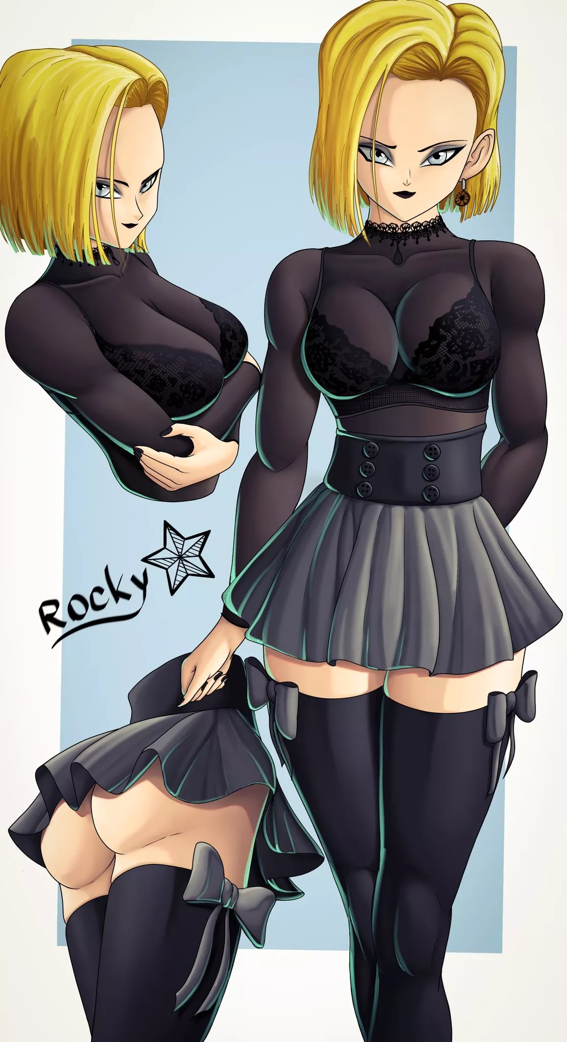 Goth Android 18 (Rocky Star)
