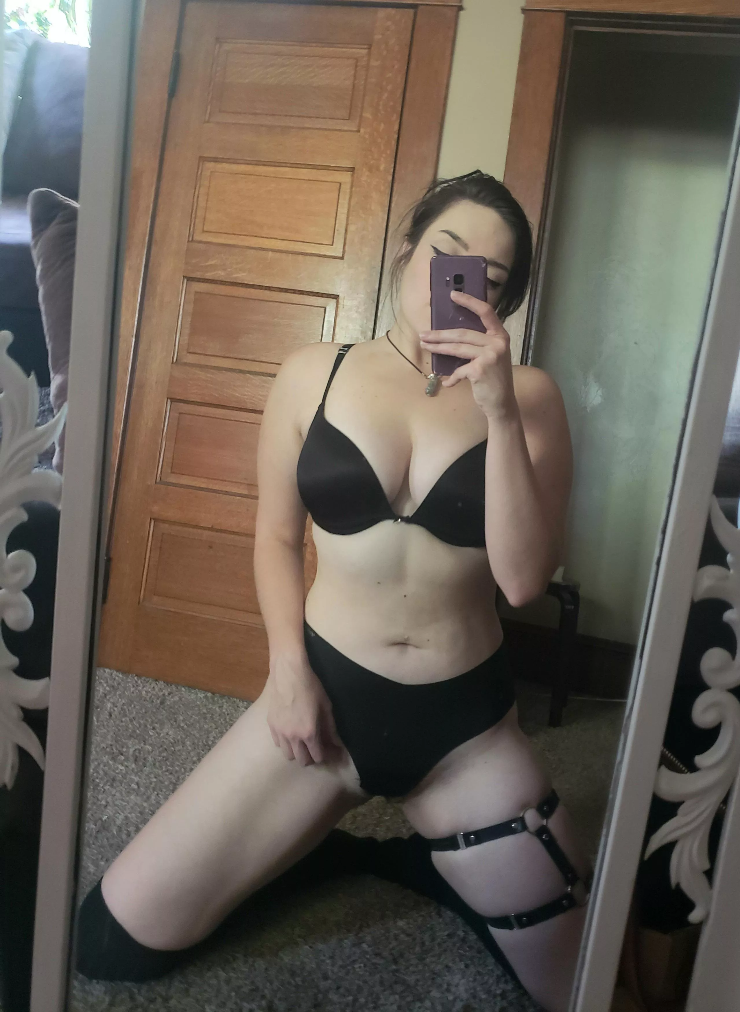 Goth gf thighs Goth gf thighs