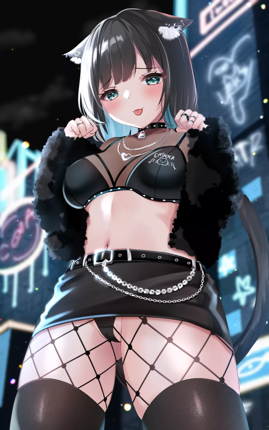 Goth neko