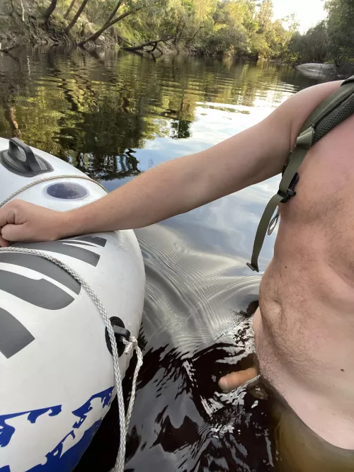 Gotta cross the gator filled rivers to find the truly wild places! (M) Gotta cross the gator filled rivers to find the truly wild places! (M)