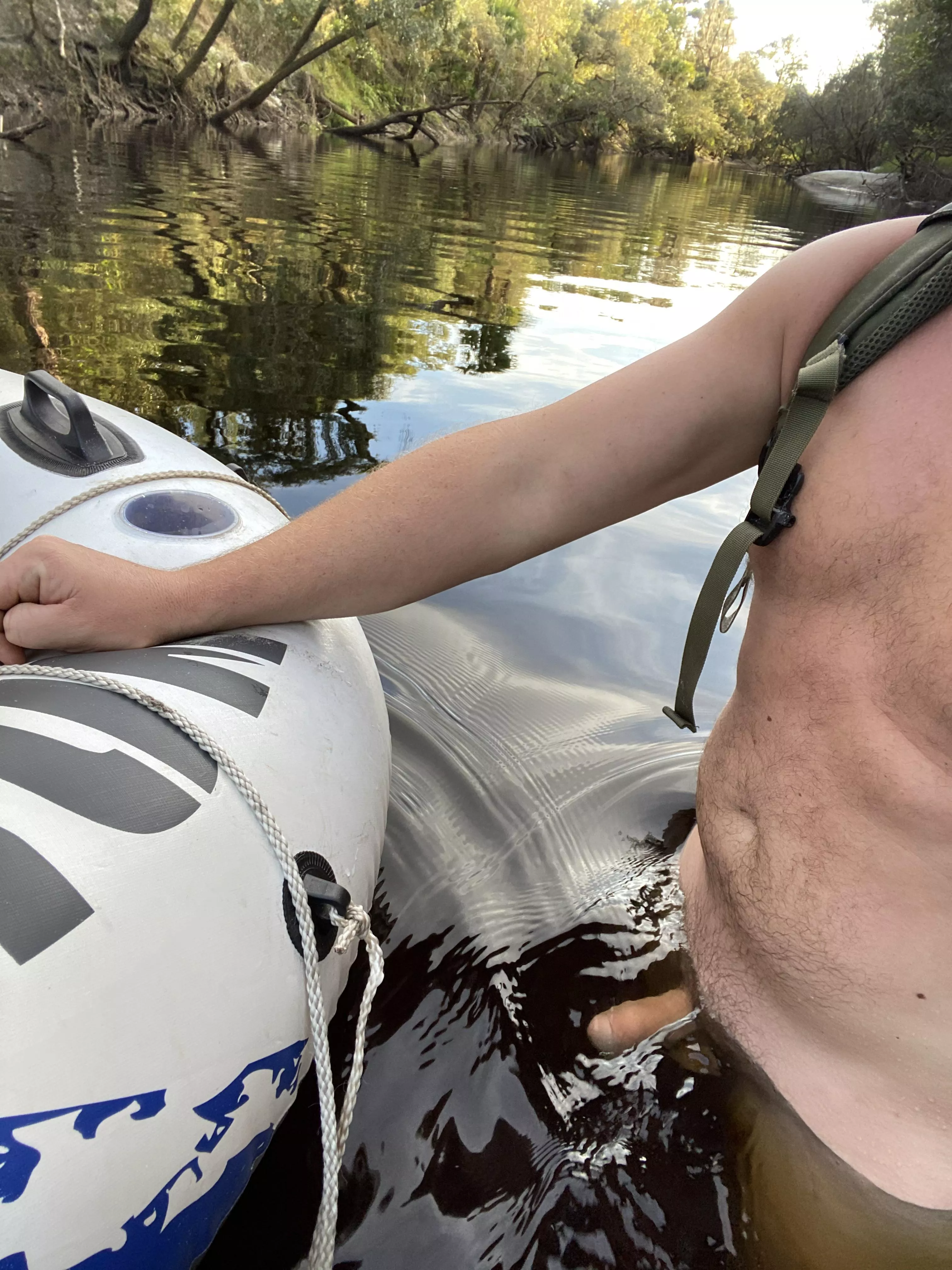 Gotta cross the gator filled rivers to find the truly wild places! (M) Gotta cross the gator filled rivers to find the truly wild places! (M)