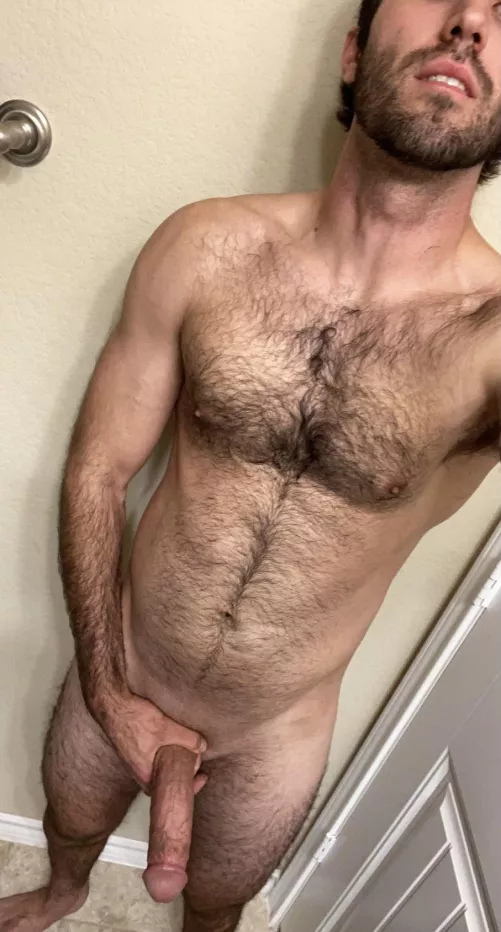 Gotta hold the base for the lady on her first time deep throating me