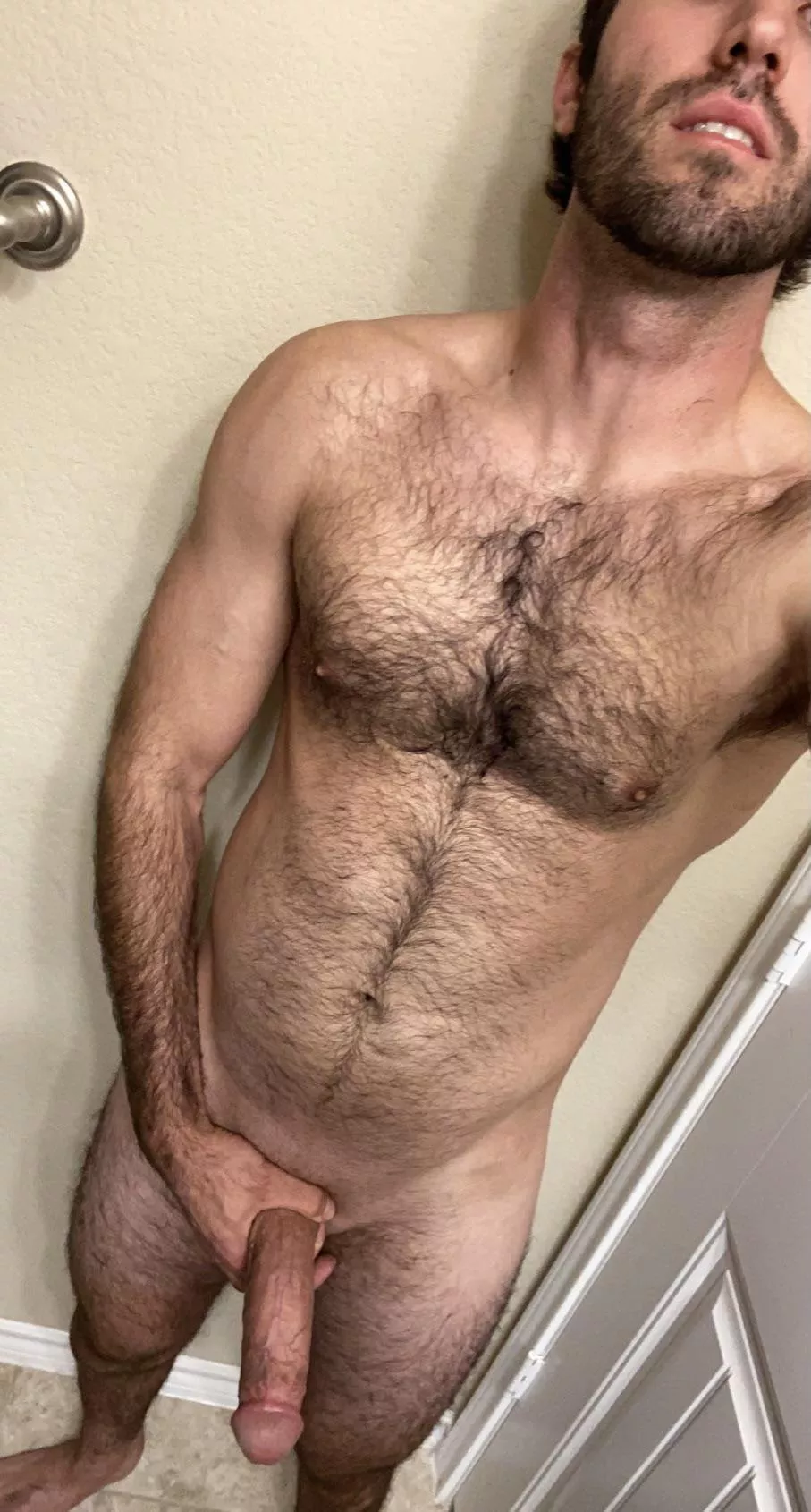 Gotta hold the base for the lady on her first time deep throating me