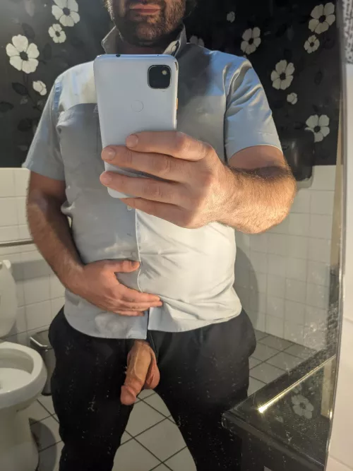 Grabbing a drink always makes me so horny