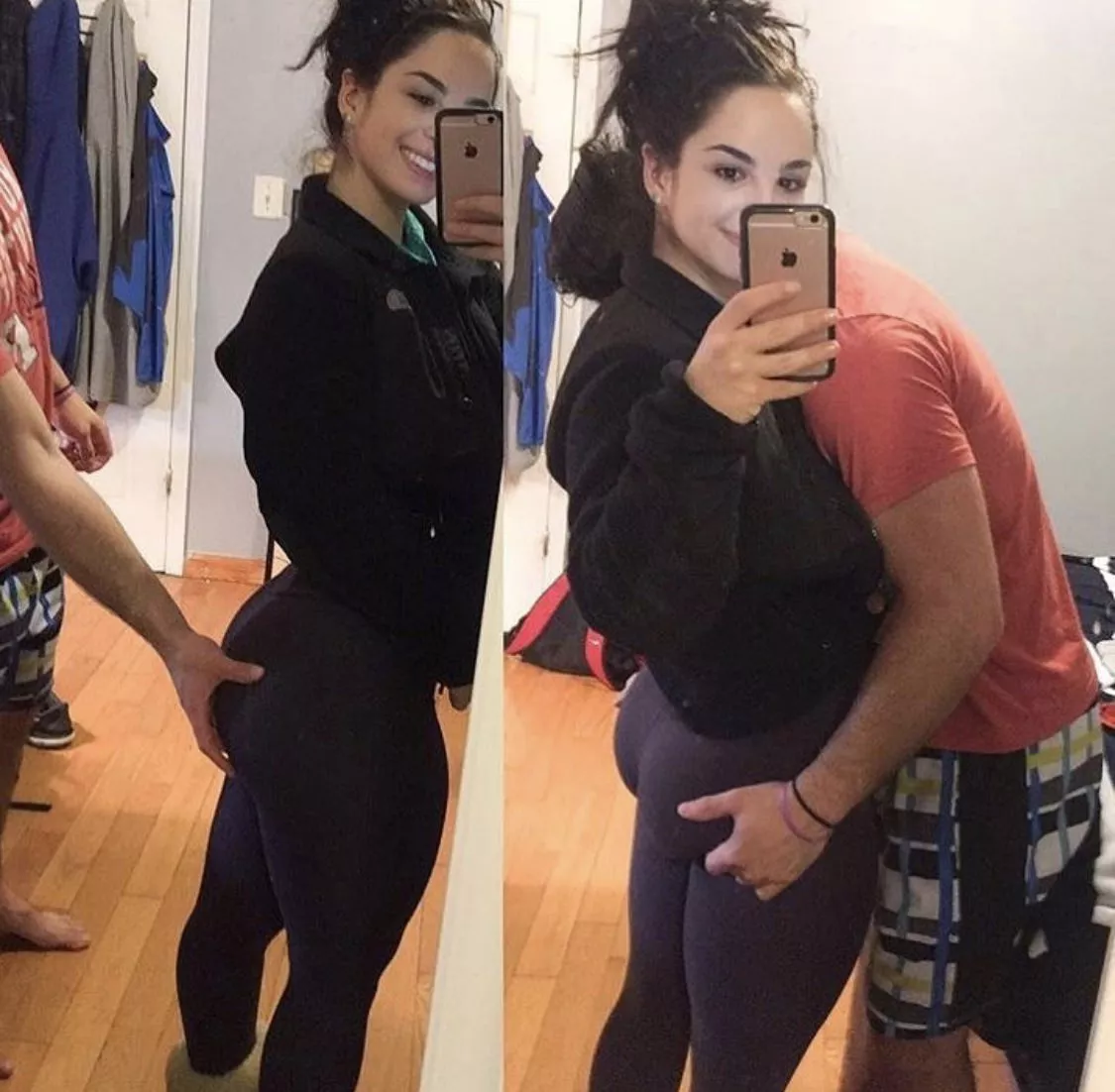 Grabbing a nice ass Grabbing a nice ass