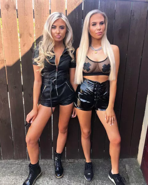 Great pair and her mate isn’t bad either