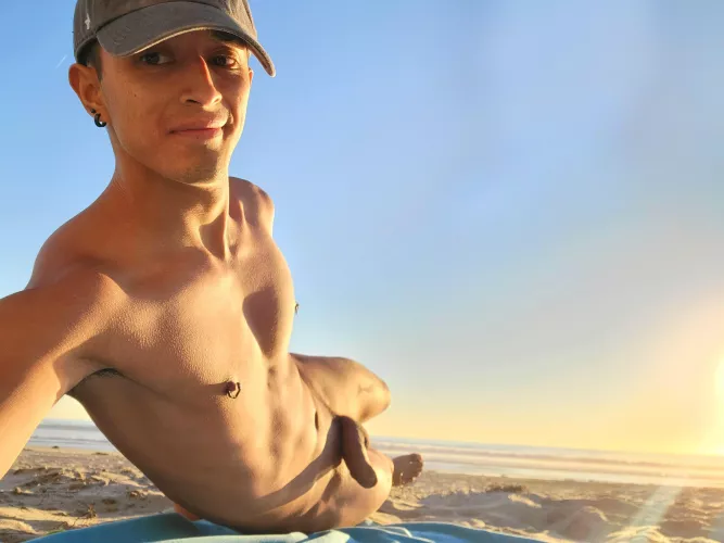 Great to get naked outside year long Great to get naked outside year long
