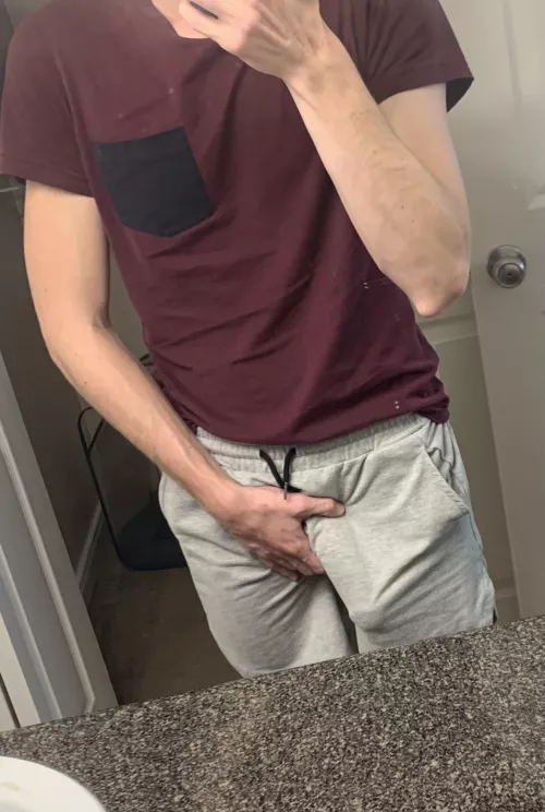 Grey sweatpants season Grey sweatpants season